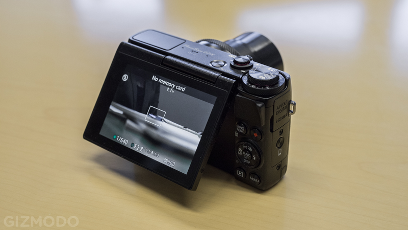 Illustration for article titled ​Canon G7 X: Canon Catches Up With a Tiny 1-Inch Sensor Point-and-Shoot
